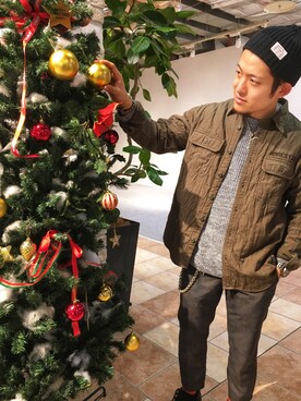 SHOさん(メンズ・168cm)の冬コーディネート