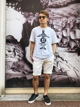 SHOさん（メンズ・168cm）の夏コーディネート