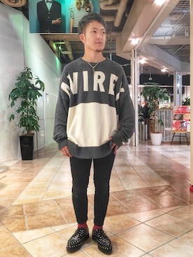 「ストリート服が好き」｜SHOさん（メンズ・168cm）の秋コーディネート