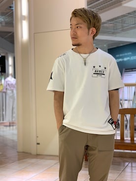 「アパレルスタッフ」｜「アイテム（パンツ）」を使った、SHOさん（メンズ・168cm）の夏コーディネート