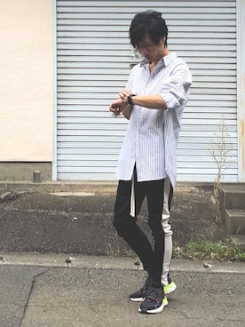 ContRaStさん（メンズ・173cm）の夏コーディネート