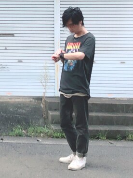 ContRaStさん（メンズ・173cm）の夏コーディネート