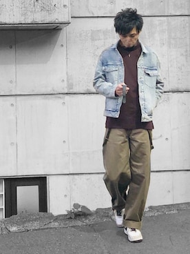 ContRaStさん（メンズ・173cm）の秋コーディネート