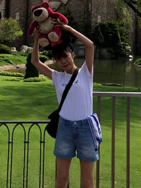 「アイテム（おもちゃ）」を使った、ゆんさん（レディース・160cm）の秋コーディネート