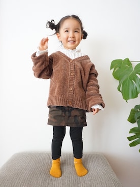 kakaさん（キッズ・90cm）の冬コーディネート