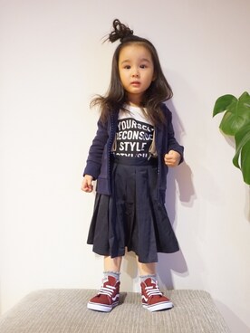 kakaさん（キッズ・90cm）の春コーディネート