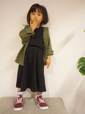 kakaさん（キッズ・90cm）の秋コーディネート