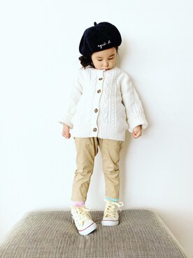 kakaさん（キッズ・100cm）の冬コーディネート