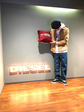 「diesel denim」｜haruさん（メンズ・180cm）の秋コーディネート