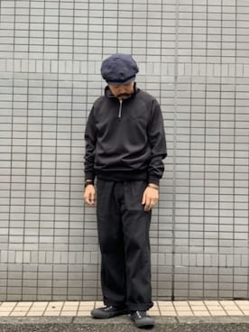 「SCHOTT」｜「アイテム（ジャージ）」を使った、katoさん（メンズ・165cm）の夏コーディネート
