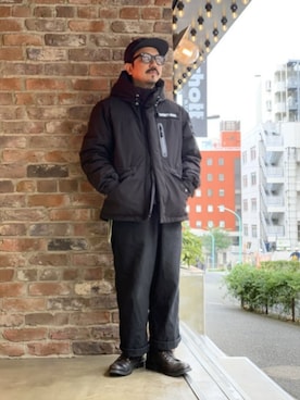 「schott（ショット）のアイテム」を使った、katoさん（メンズ・165cm）の秋コーディネート