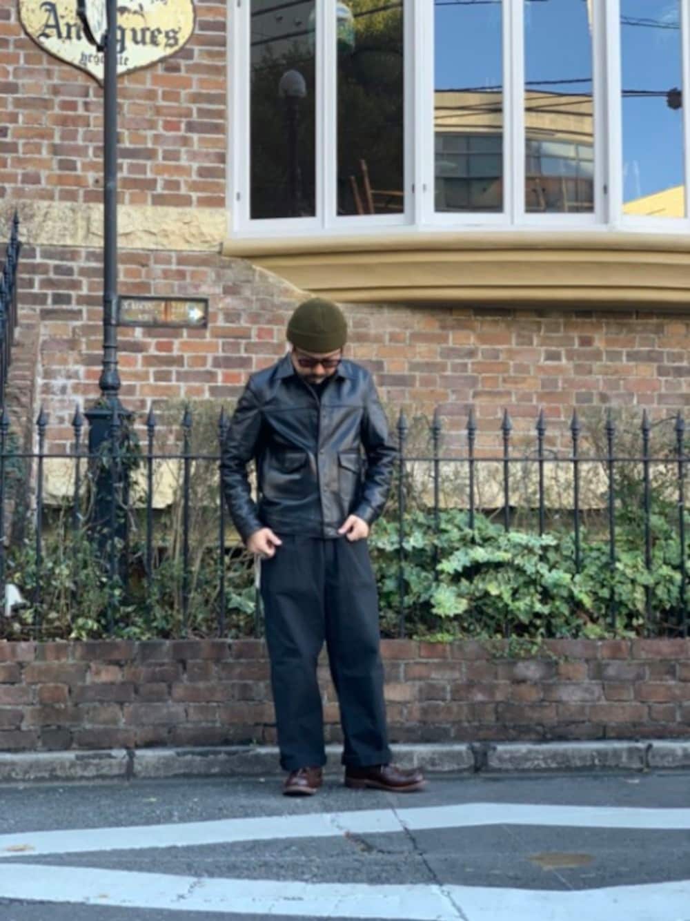 Schott/ショット/120US NAKED COW G-JACKETを使った人気ファッション