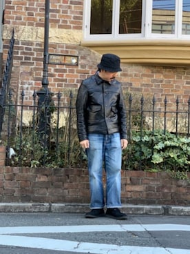 Schott/ショット/120US NAKED COW G-JACKETを使った人気ファッション