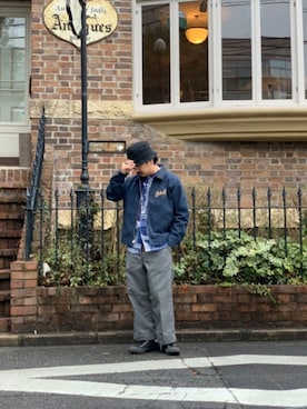 katoさん（メンズ・165cm）の冬コーディネート