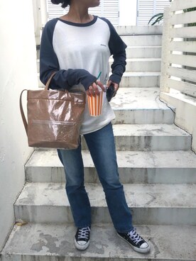 AKI ☺︎さん(レディース・158cm)の春コーディネート