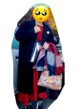 「シロップ．（シロップ．）のアイテム」を使った、マシュ〜さん（レディース・165cm）の冬コーディネート