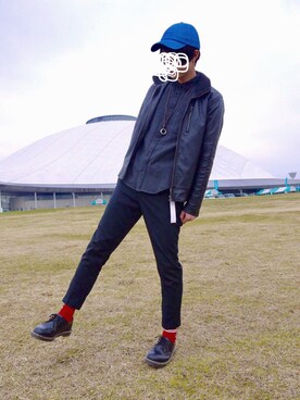 りゅうせいさん(メンズ・175cm)の春コーディネート
