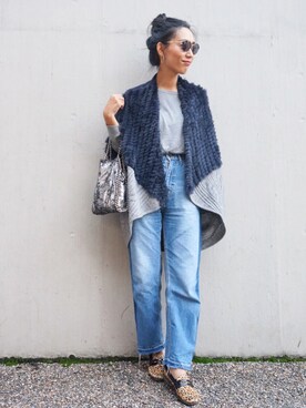 内村茉寿美さんのコーディネート