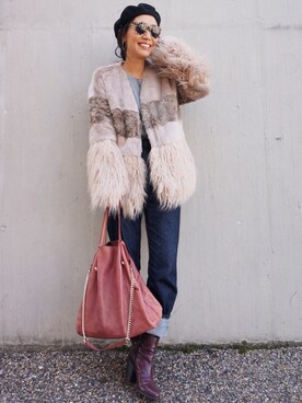 内村茉寿美さんのコーディネート