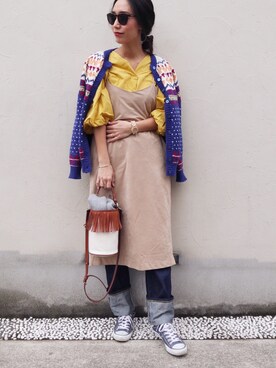 内村茉寿美さんのコーディネート