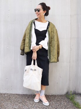 内村茉寿美さんのコーディネート