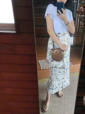 「FOREVER 21（フォーエバー トゥエンティーワン）のアイテム」を使った、Hannahさん（レディース・155cm）の夏コーディネート