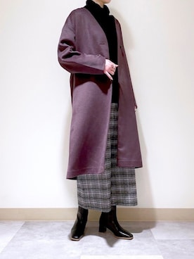 nuun＊。さん（レディース・170cm）の冬コーディネート
