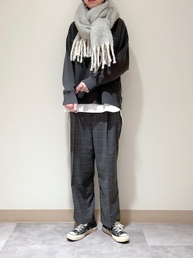 nuun＊。さん（レディース・170cm）の冬コーディネート