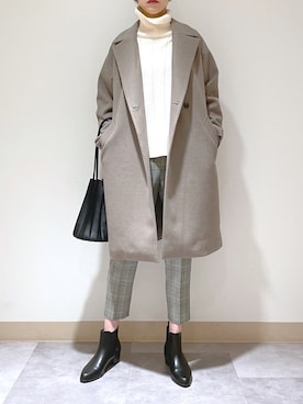 nuun＊。さん（レディース・170cm）の冬コーディネート