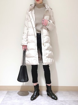 nuun＊。さん（レディース・170cm）の冬コーディネート
