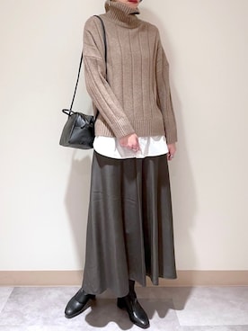 nuun*。さん(レディース・170cm)の冬コーディネート