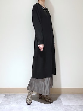 nuun＊。さん（レディース・170cm）の冬コーディネート