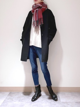 nuun＊。さん（レディース・170cm）の冬コーディネート