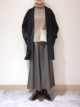 nuun＊。さん（レディース・170cm）の冬コーディネート