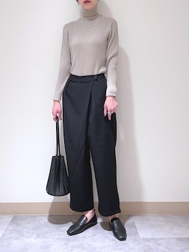 nuun＊。さん（レディース・170cm）の冬コーディネート