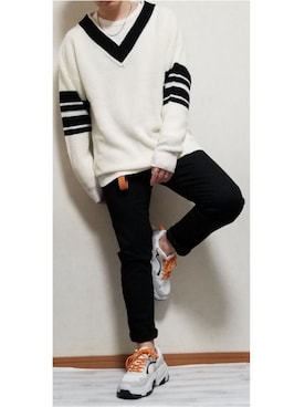 しんしんさん（メンズ・168cm）の春コーディネート