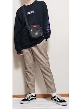 しんしんさん（メンズ・168cm）の春コーディネート