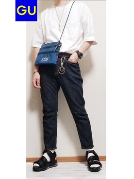 「zozoデニム」｜「アイテム（財布/小物）」を使った、しんしんさん（メンズ・168cm）の春コーディネート