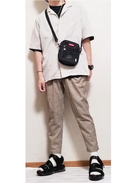 しんしんさん（メンズ・168cm）の春コーディネート