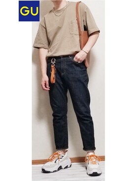 「zozoデニム」｜「アイテム（財布/小物）」を使った、しんしんさん（メンズ・168cm）の夏コーディネート