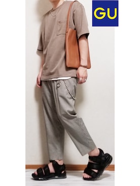 しんしんさん（メンズ・168cm）の夏コーディネート