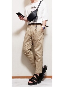 しんしんさん（メンズ・168cm）の夏コーディネート