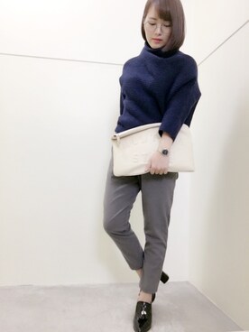 「スプリングSENSEOFPLACE」｜ぱぬ美さん（レディース・152cm）の冬コーディネート