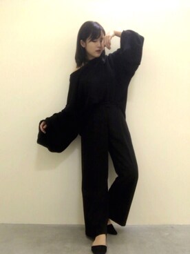 「wearhalloween2017」｜「アイテム（スラックス）」を使った、ぱぬ美さん（レディース・152cm）の秋コーディネート