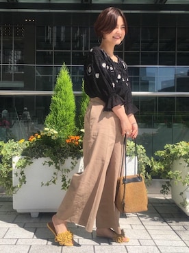 藤野（fujino）さん（レディース・152cm）の春コーディネート