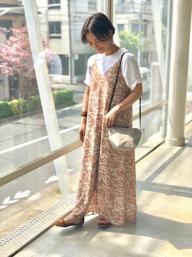 藤野（fujino）さん（レディース・152cm）の夏コーディネート