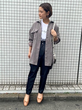 藤野（fujino）さん（レディース・152cm）の夏コーディネート