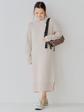 藤野（fujino）さん（レディース・152cm）の秋コーディネート