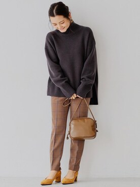 藤野（fujino）さん（レディース・152cm）の秋コーディネート