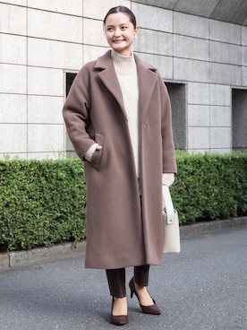 藤野（fujino）さん（レディース・152cm）の秋コーディネート